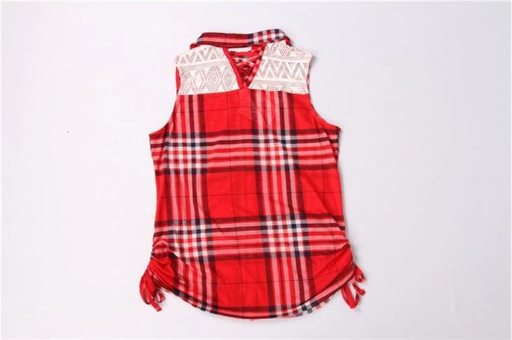 Ladies High Quality Plaid Shirts